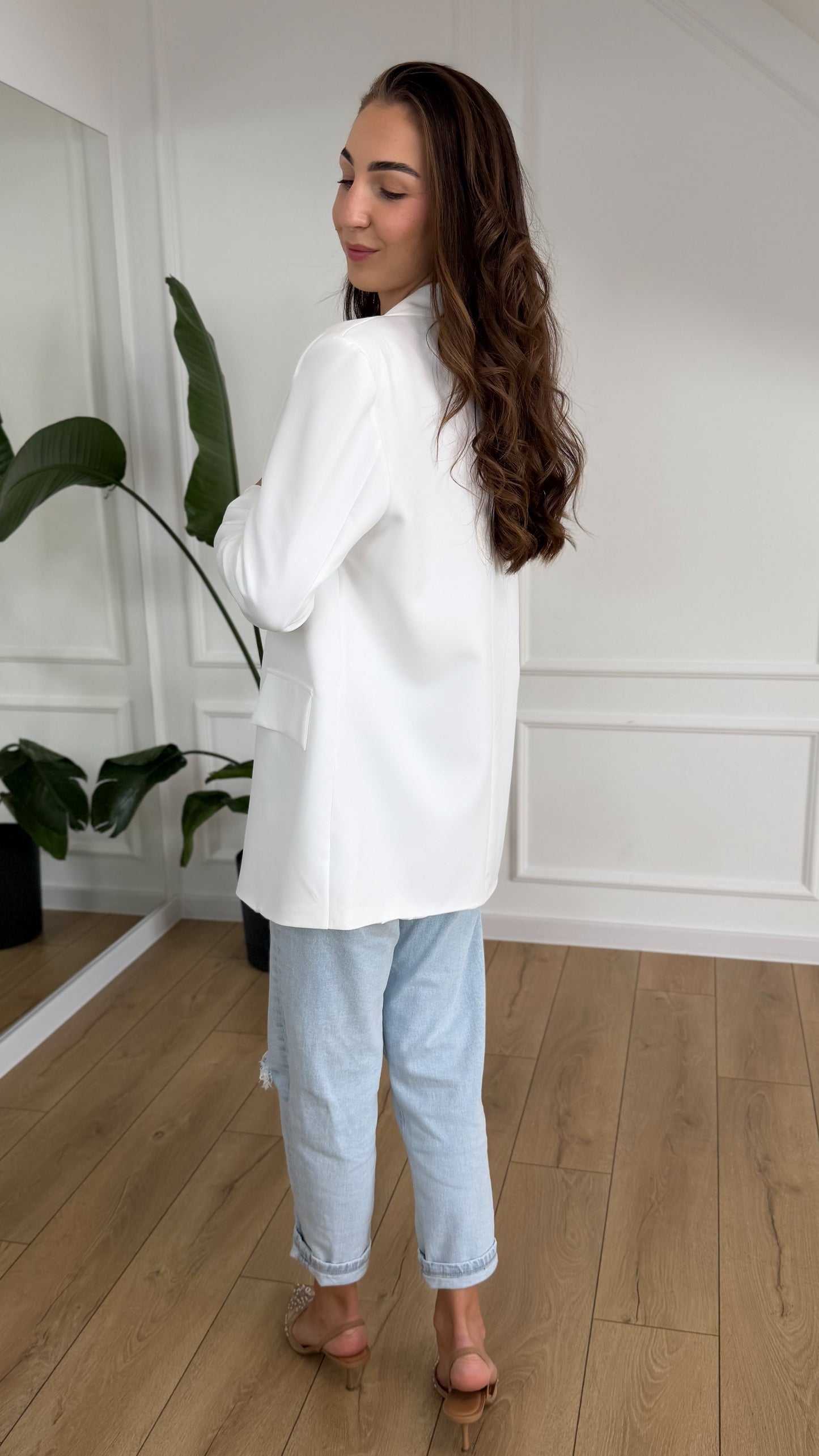 Marynarka oversize MAXINE biała