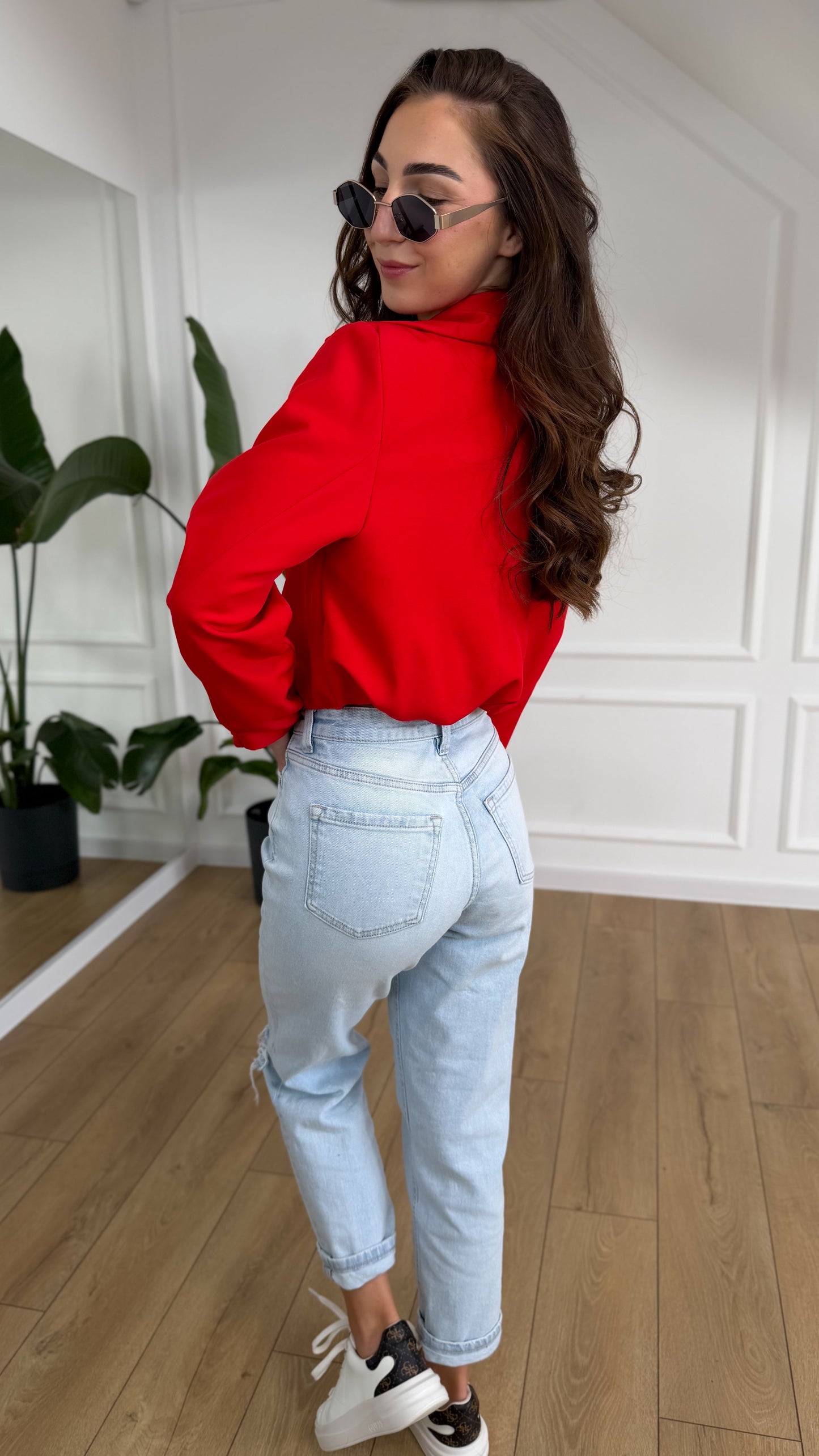 Marynarka bomberka RUBY czerwona