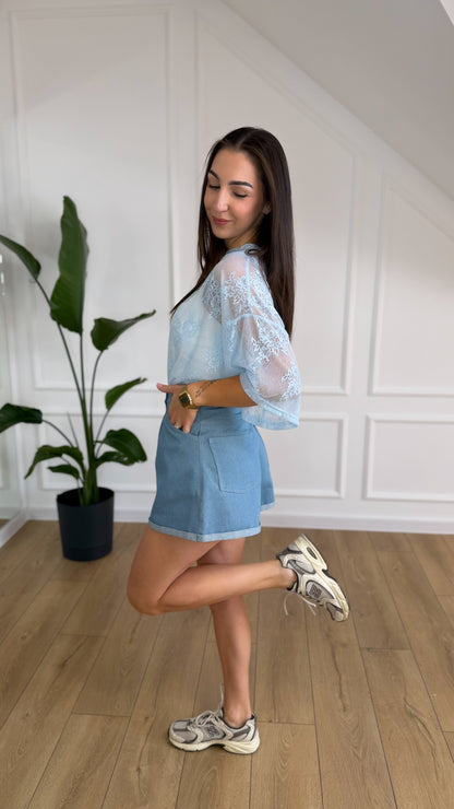 Spodenki DENIM - JASNY JEANS
