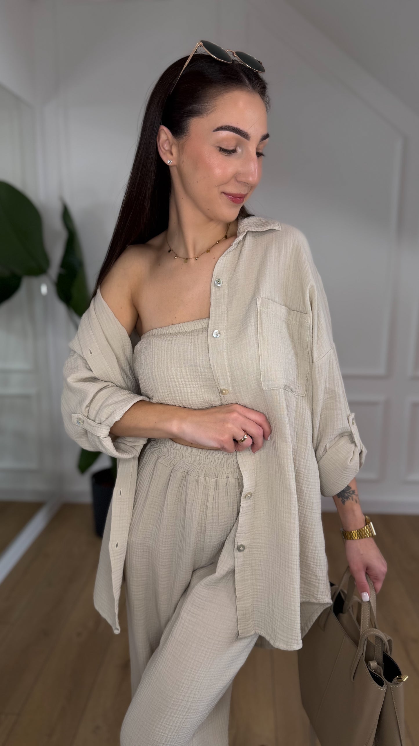 Komplet muślinowy MELISA – 3 częściowy