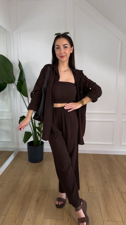 Komplet muślinowy MELISA – 3 częściowy